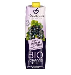 Höllinger bio feketeribizlilé 1l