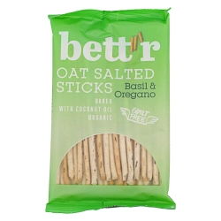 Bett'r Organic zabos sós pálcika bazsalikommal és oregánóval 50g