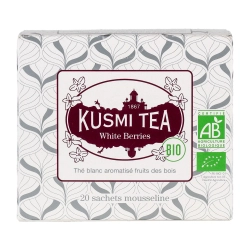 Kusmi Organic White Berries  20 muslin tea  40g