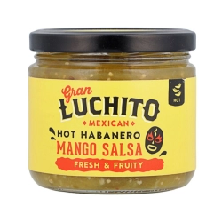 Gran Luchito csípős habanero - mangós salsa szósz 300g