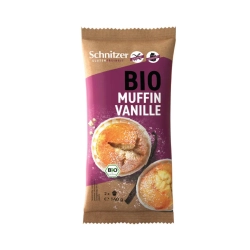 Schnitzer bio muffin vaníliás, gluténmentes 140g