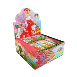Ponyland bubble gum stick rágógumi 28g/18db