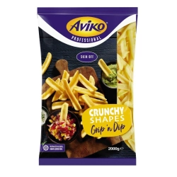 Aviko Grip 'n Dip csónakburgonya ropogós bevonattal gyorsfagyasztott 2500g