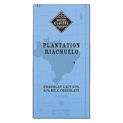 Cluizel Plantation Riachuelo brazil tejcsokoládé 70g