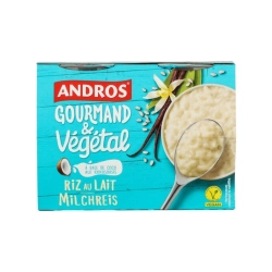 Andros kókusztejes rizspuding laktózmentes 4x100g