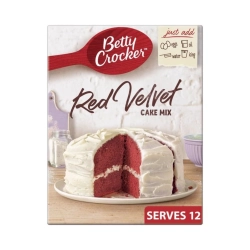 Betty Crocker Red Velvet cake mix sütemény keverék alappor 425g