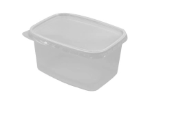Műanyag víztiszta svédtál "safepack" mikrózható 750ml 50db/csomag PP