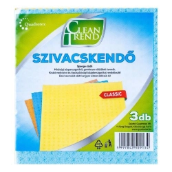 Clean Trend szivacskendő 3db-os