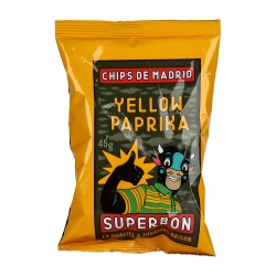 Superbon Chips de Madrid sárga paprikás 45g