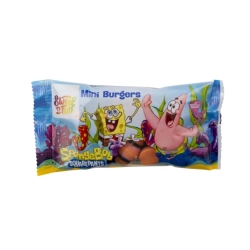 SPONGE BOB MINI BURGER LONGPACK 57G/24DB