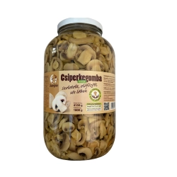 Szeletelt üveges gomba 4250ml/3950g/1800g