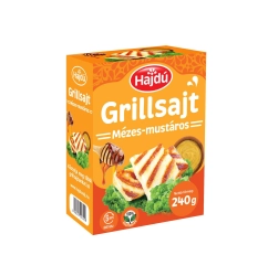 Hajdú mézes-mustáros  grillsajt 240g