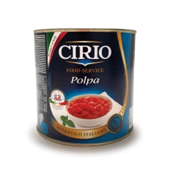 Cirio paradicsomkonzerv hámozott aprított 2500g/1650g