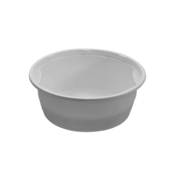 Műanyag mikrózható gulyástál fehér 500ml PP (50db/csomag)