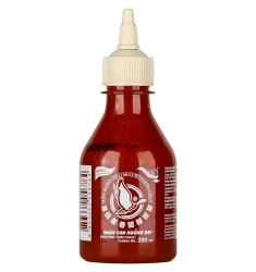 Sriracha fokhagymás chili szósz nátriumglutamát nélkül 200ml