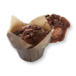 Bridor mogyorókrémmel töltött csokoládés muffin fagyasztott 28x120g
