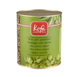 Zöld olívabogyó szeletelt 3000/1560g