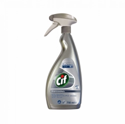 Cif Professional rozsdamentes tisztítószer acél és üveg felületre 750ml