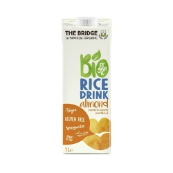 The Bridge bio mandulás rizsital, gluténmentes 1l