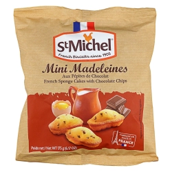 St Michel madeleine csokoládé darabos 175g