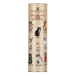 Grandma Wild's csokidarabkás kekszek (Vidám téli cicák) 200g