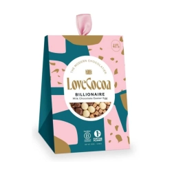 Love Cocoa milk chocolate billionaires caramel egg tejcsokoládé tojás 150g