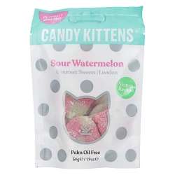 Candy Kittens vegán görögdinnyés gumicukor 54g