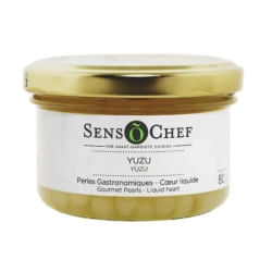 Sens o Chef fehér balzsamecet gyöngy yuzuval 80g