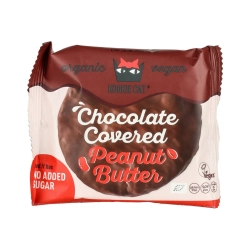 Kookie Cat Organic csokoládés és mogyoróvajjas keksz 50g