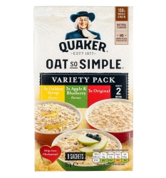 Quaker Oat so Simple zabkása válogatás 297g (9db)