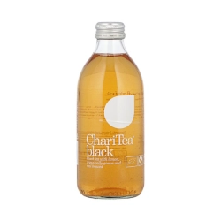 ChariTea jeges fekete tea citromlével 0,33l