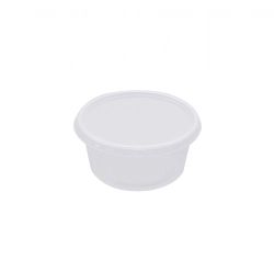 Műanyag salátás tégely mikrózható 125 ml-es (100db/csomag) PP
