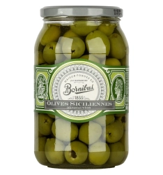 Bornibus szicíliai olívabogyó (magozott) 880g