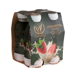 Real Nature joghurtital epres 4*100g