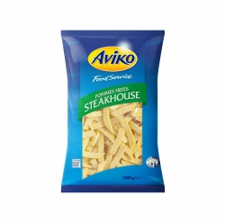 Aviko Steakhouse hasábburgonya 10x20mm gyorsfagyasztott 2500g