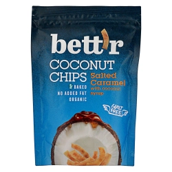 Bett'r Organic sós karamellás kókusz chips 70g
