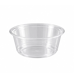 Műanyag mikrózható salátás tégely 150ml 100db/csomag PP