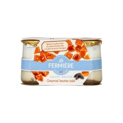La Fermiére sós karamellás joghurt 2x160g