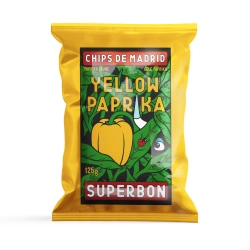 Superbon Chips de Madrid sárga paprikás 125g