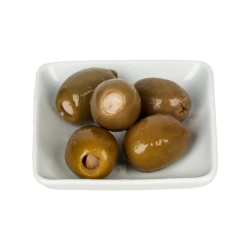 Bretas magozott zöld olívabogyó fokhagymával töltve 3,6/2,3 kg