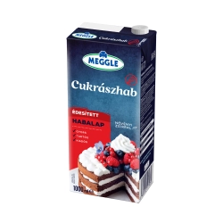 Meggle UHT növényi habalap cukrozott 25% 1l
