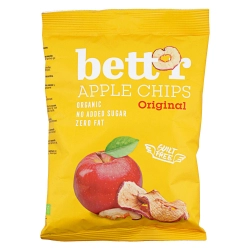 Bett'r Organic Bio alma chips cukormentes 50g