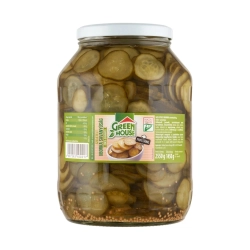 Szeletelt csemegeuborka 2650ml/2550g/1450g