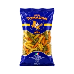Tomadini tricolor fusilli tészta 500g