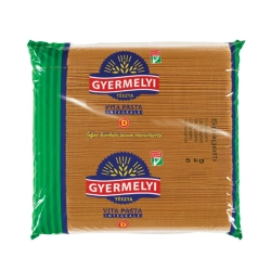 Gyermelyi teljes kiörlésű spagetti tészta 2*5kg
