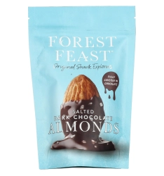Forest Feast pirított mandula sós étcsokoládé bevonattal 120g