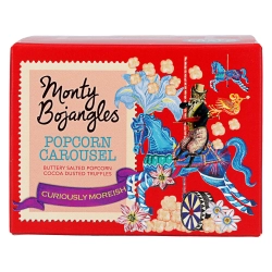 Monty Bojangles popcorn ízű kakaós trüffel ropogós ostya darabokkal 100g
