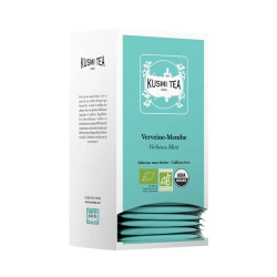 Kusmi Verbena és menta ízesítésű zöld tea 20 filter 24g