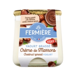 La Fermiére gesztenyés joghurt 160g