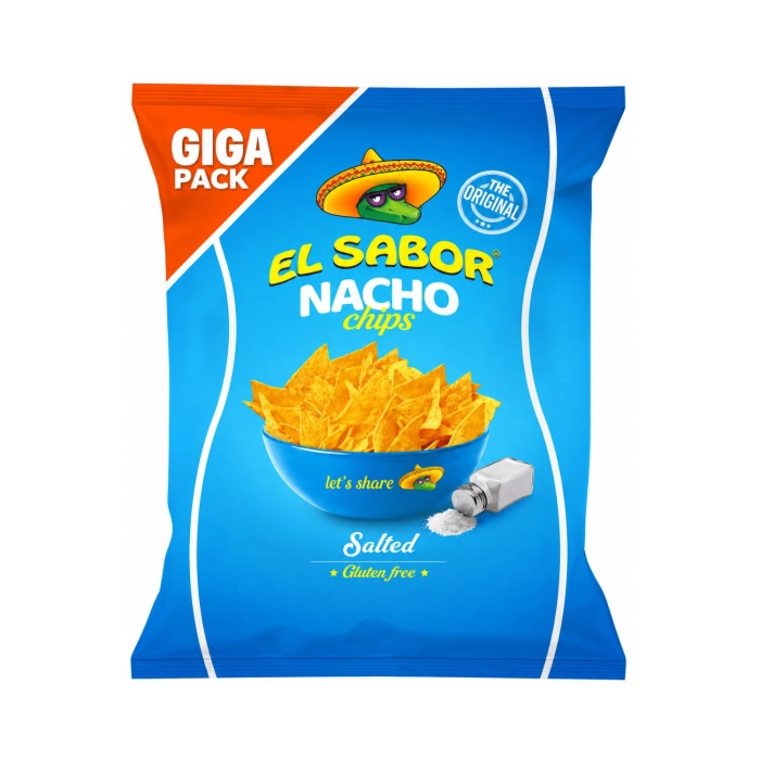 El sabor sós tortilla chips 425g
